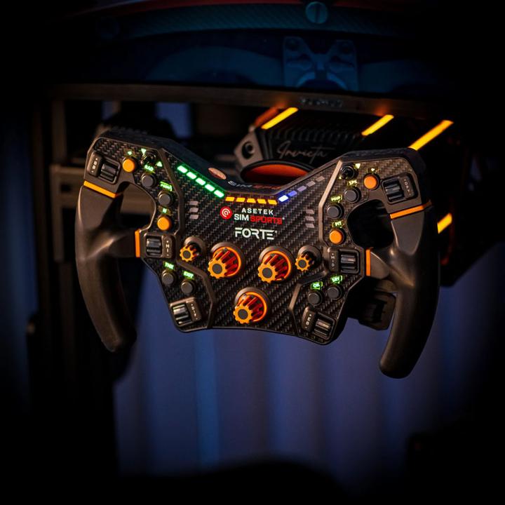Actual product image Asetek SimSports Knob - Orange