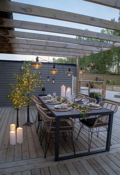Image du produit Star Trading Lumière de jardin Decoration Sphere, 88 LED, Ø 40 cm, noir (IP44)