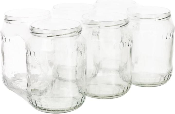 Okko JAR 720ML 6PCS WITHOUT LID 82MM