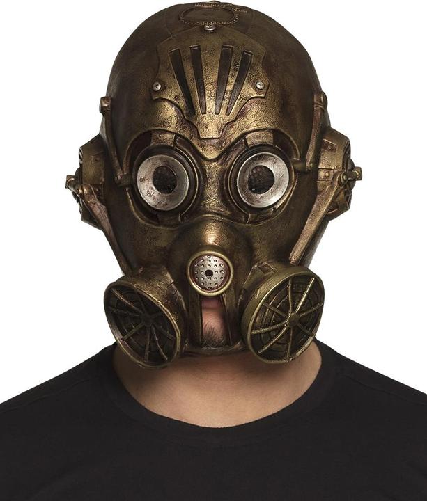 Image du produit Boland Masque de tête en latex Gaspunk : masque steampunk