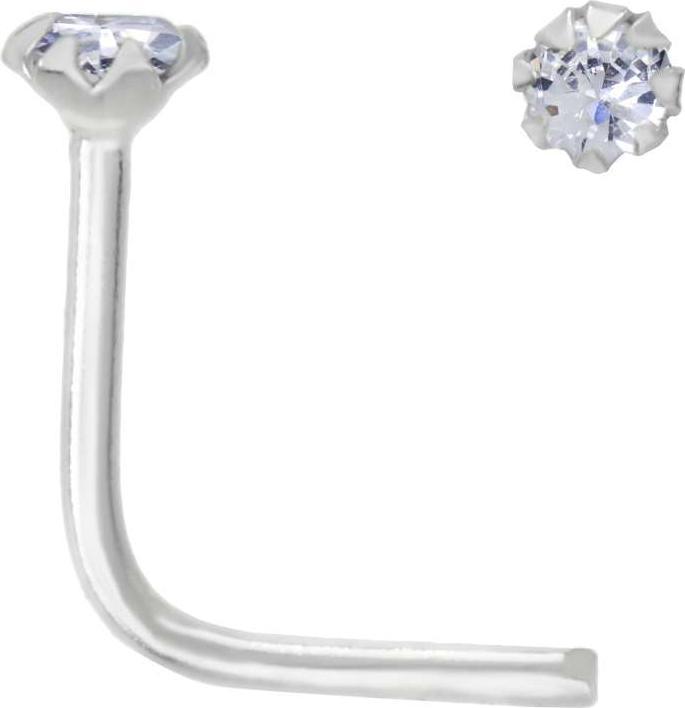 Produktbild Bijouteria Nasenpiercing (Kristall, Silber 925)