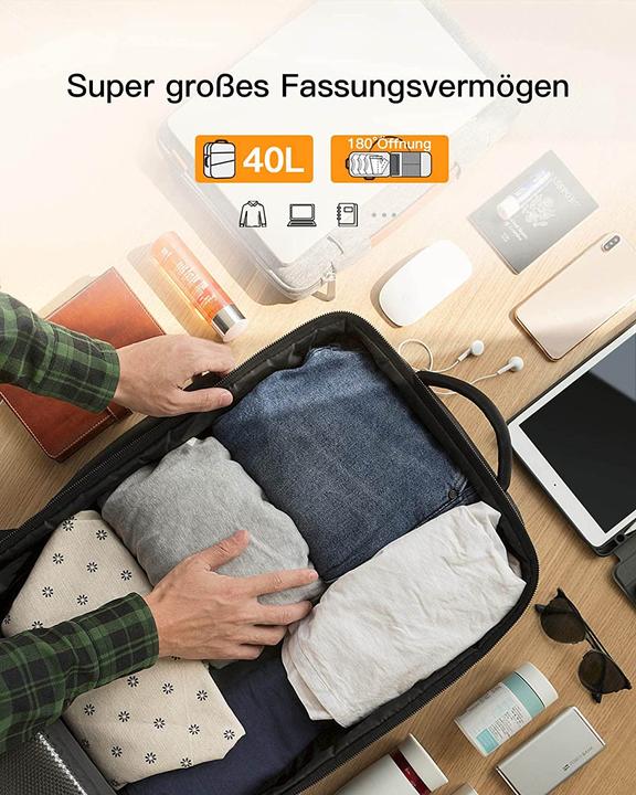 Actual product image Inateck 40L Travel Backpack (40 l)