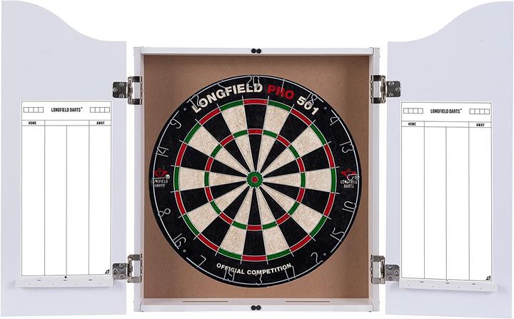 Image du produit Engelhart Armoire à fléchettes blanche