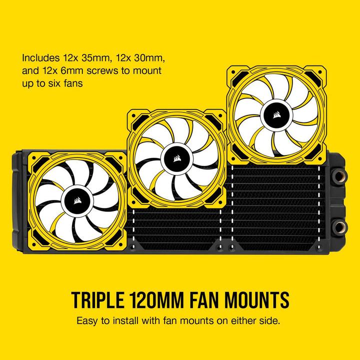 Produktbild Corsair Hydro X Series XR7 360mm (120 mm)