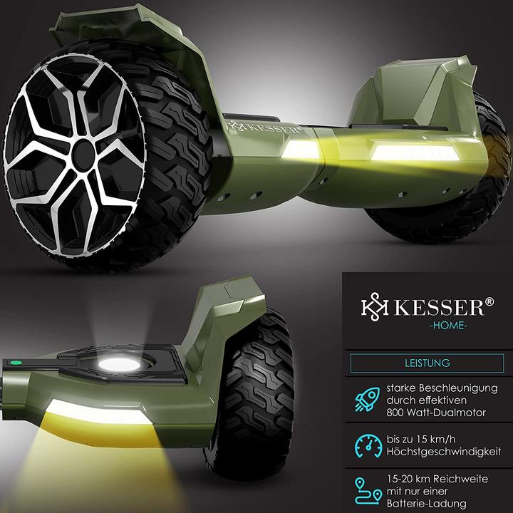 Actual product image Kesser Hoverboard Carbon