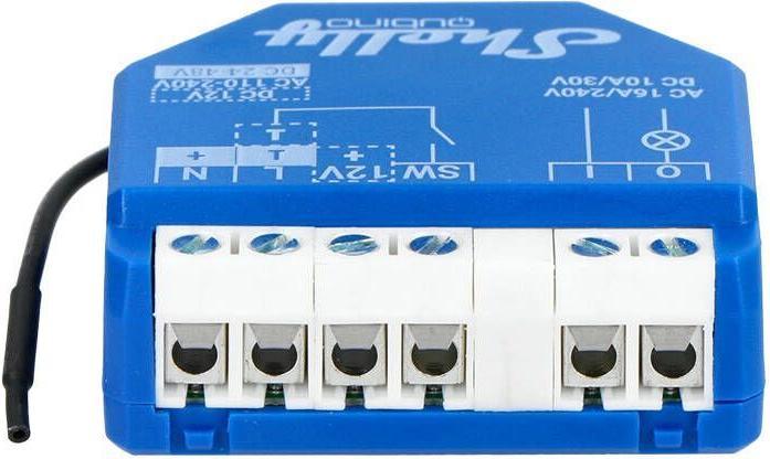 Actual product image Shelly Qubino Wave 1 (Switch actuator)