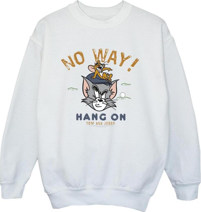 Tom & Jerry Hang On Golf Sweatshirt Jungen