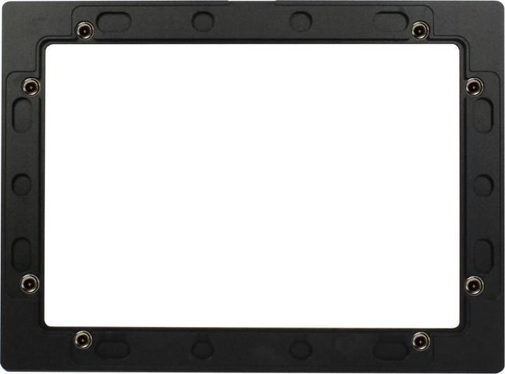 Image du produit Allnet touch display tablet 10 zoll zbh cache pour cadre de montage noir étroit (10", Noir)