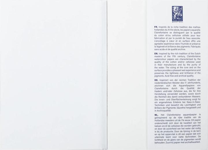 Produktbild Clairefontaine Aquarellpapier (300 g/m², 12 x)