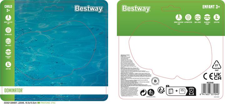 Actual product image Bestway Diving goggles 3-6 years 3 assorted