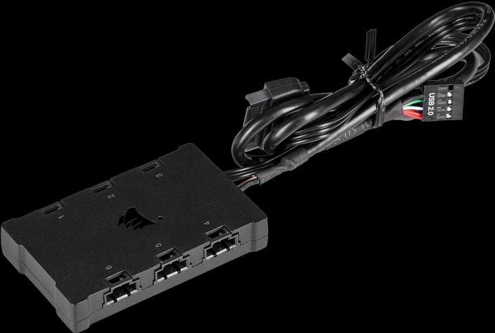 Actual product image Corsair AF140 RGB Elite (140 mm, 2 x)