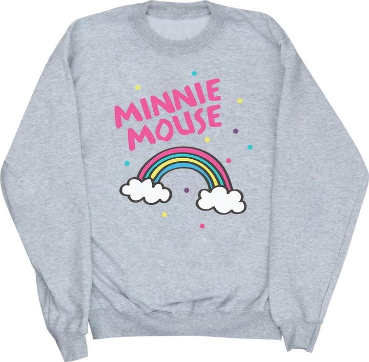 Disney Minnie Mouse Rainbow Dots Sweatshirt