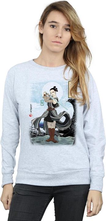 Immagine prodotto Star Wars The Last Jedi Japanese Rey Felpa Donna (S)