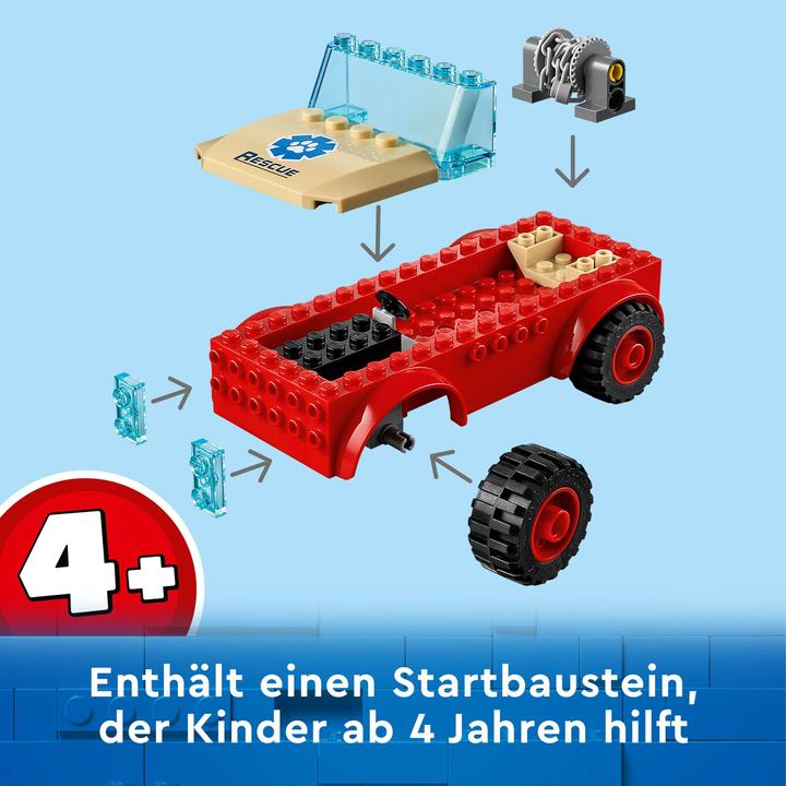 Actual product image LEGO City 60301 off road vehicle to rescue wildlife (60301, LEGO City)