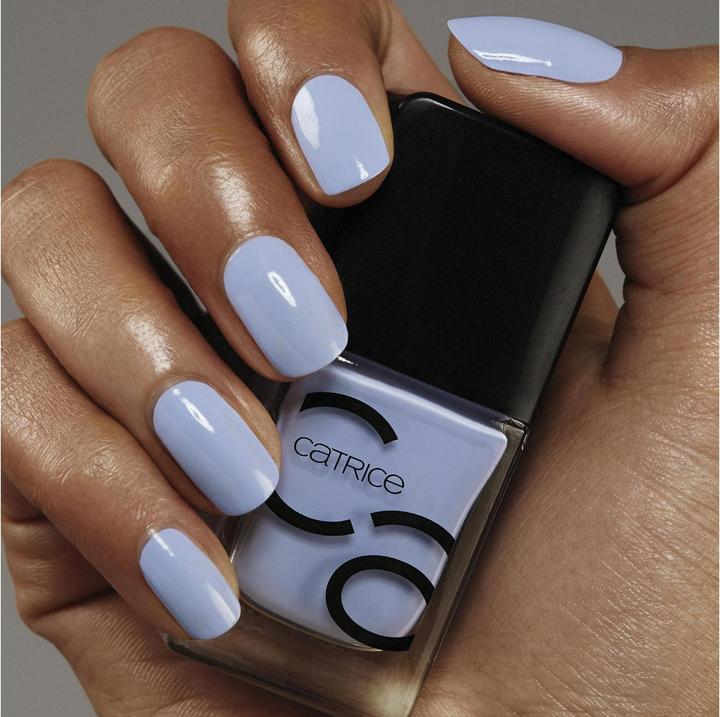 Actual product image Catrice ICONAILS Gel Lacquer (Violet, Gel-Effect Nail Polish)