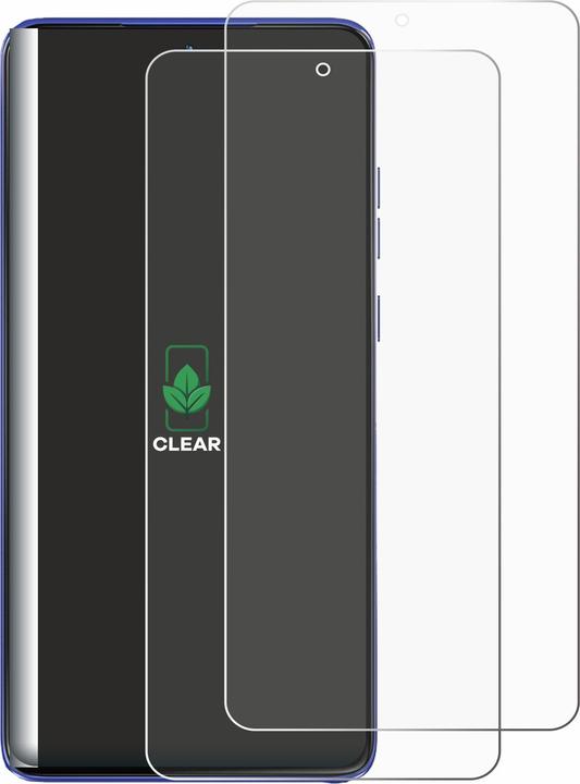 Produktbild ScreenLeaf Schutzfolie nachhaltiger Displayschutz Display Schutz Folie Klar Transparent (2 Stück, Motorola Moto G Stylus)