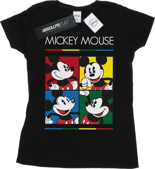 Disney Mickey Mouse Square Colour TShirt (XXL)