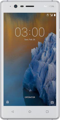 Nokia 3 (16 GB, Silver, 5", Hybrid Dual SIM, 8 Mpx, 4G)