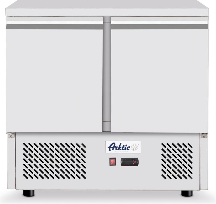 Actual product image Hendi Refrigerated counter 2 doors -2/+8 gr 900x700x850 mm