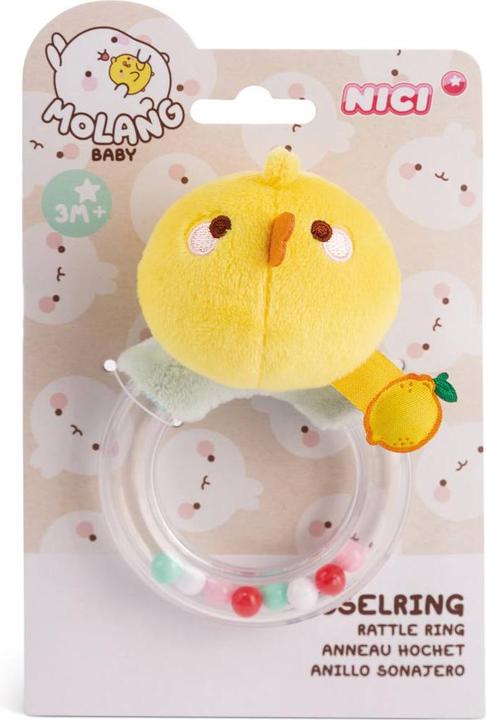 Produktbild NICI Rasselring Piu Piu 11cm auf Header Karte