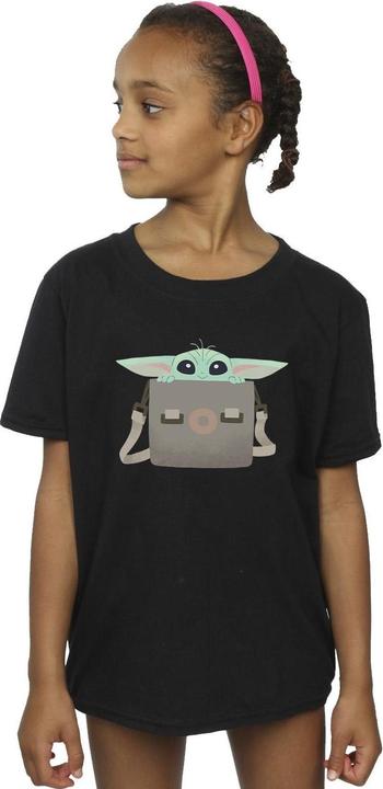 Immagine prodotto Star Wars The Mandalorian Grogu Luggage Maglietta Ragazze (140, 146)