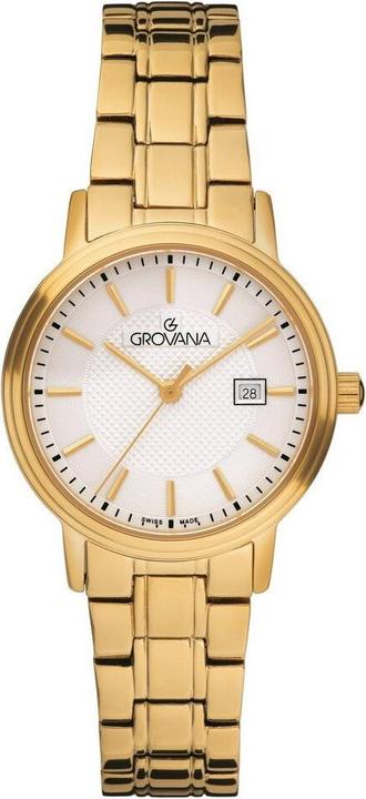 Immagine prodotto Grovana Collezione Kensington Traditional - Orologio al quarzo di produzione svizzera (Fatto in Svizzera)
