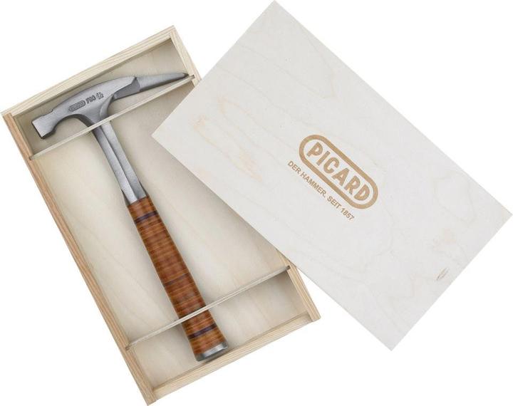Produktbild Picard Ganzstahl-Latthammer, leichte Ausführung Nr. 790 1/2 glatte Bahn in Holzkiste