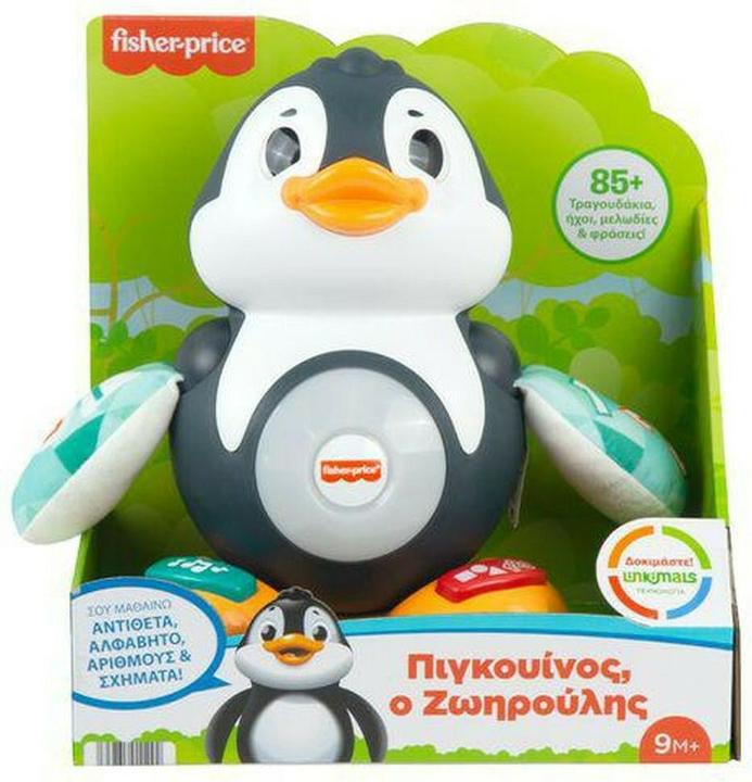 Actual product image Mattel Fisher Price Linkimals Penguin The Animal With Music for 9+ months HCJ60