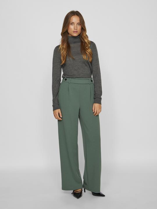 Image du produit Vila Pantalon taille haute à jambe large (L)