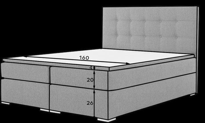 Actual product image ELTAP Inez (160 x 200 cm)