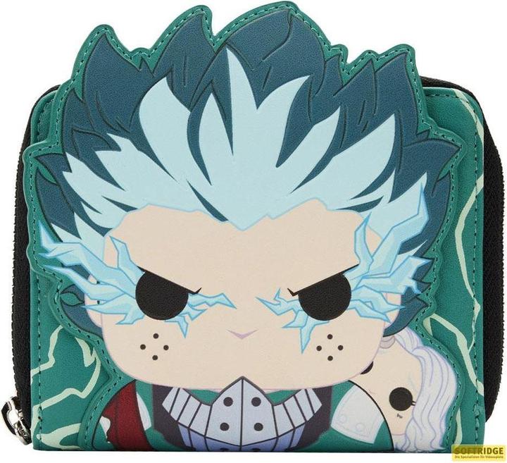 Actual product image Loungefly My Hero Academia by Porte-monnaie Deku Infinity Cosplay