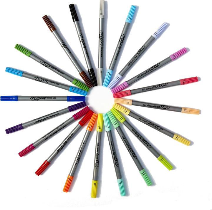 Image du produit Eat Sleep Doodle ensemble artistique de 20 marqueurs enfant (Multicolore, 20 x)