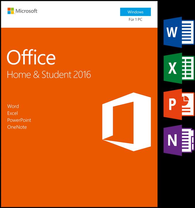 Microsoft Office Home and Student 2016 (1 User, unbegrenzt)