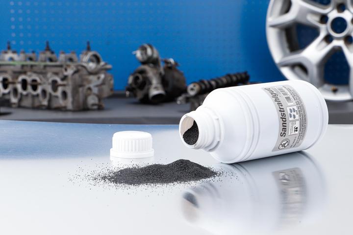 Actual product image BGS Sandblasting material