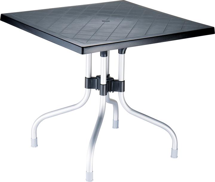 Produktbild CLP Tisch Forza 80 cm, schwarz (80 cm)