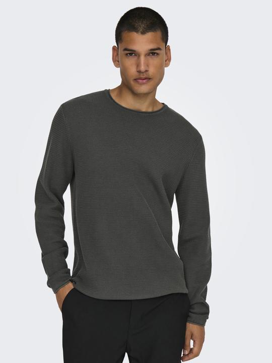 Produktbild Only & Sons Onseric Reg 12 Struc Crew Knit Noos (XS)