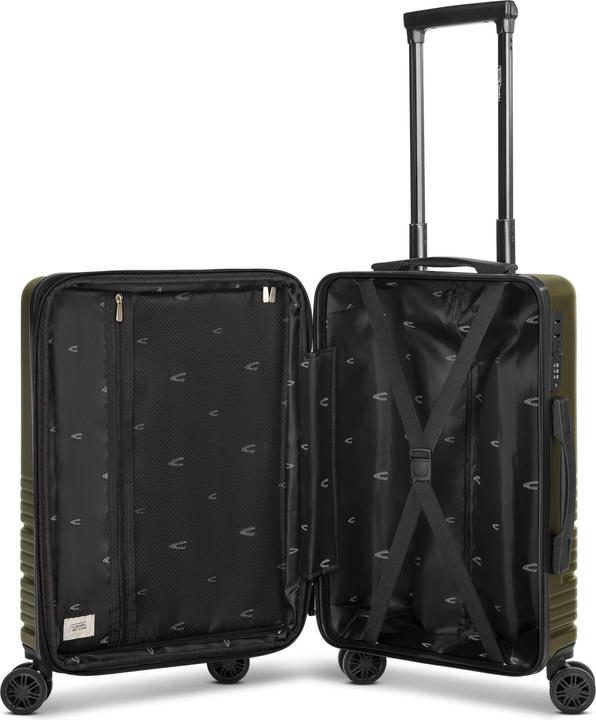 Immagine prodotto Camel Active Hanoi 4 Rollen Kabinentrolley S 56 cm mit Dehnfalte (38 l, Bagaglio a mano (fino a 50 litri))