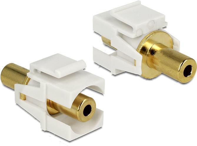 Produktbild Delock Keystone Jack: 3.5mm Klinke (Kabelbinder)