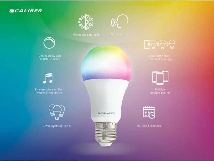 Produktbild Caliber HBT-E27 Smart Home LED Startpack (E27, 9 W, 720 lm, 3 x, A)