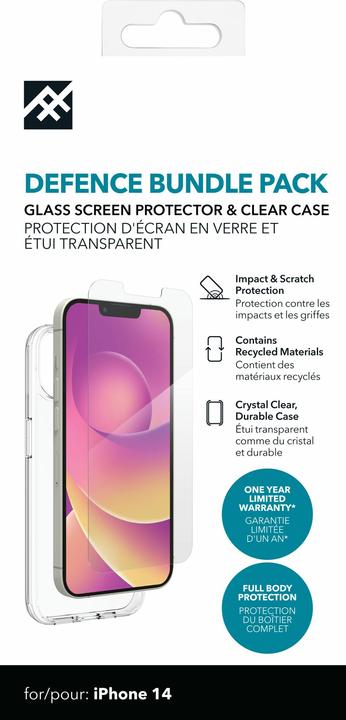Image du produit Zagg Ifrogz Cases Defence Glass Ip (Apple iPhone 14)