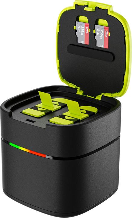 Image du produit Telesin Fast charge box +2 battery for GoPro Hero 9/10/11 GP-FCK-B11 (11, 12, Héros 9)