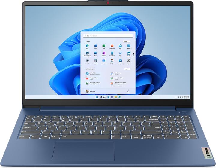 Actual product image Lenovo IdeaPad Slim 3 (15.60", Intel Core i5-13420H, 16 GB, 1000 GB, DE)
