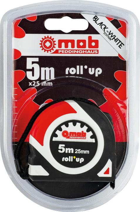 Actual product image MOB ROLL UP TAPE MEASURE 'ROLL UP' - 120G - 3M