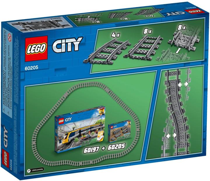 Actual product image LEGO Rails (60205, LEGO City)