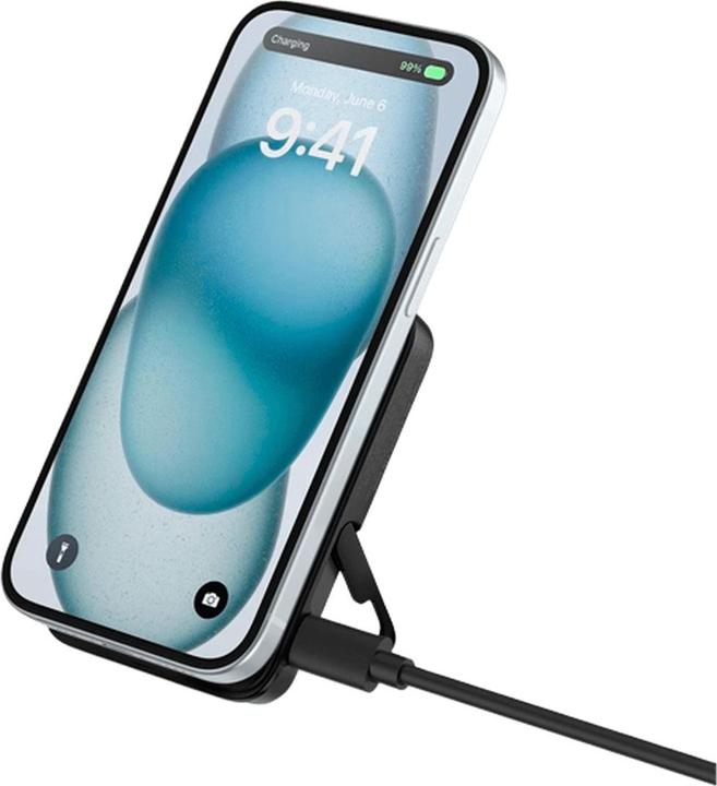 Actual product image Anker 322magGo wireless magnatic Power Bank 5000mAh 7,5W with stand black (5000 mAh, 12 W, 18.50 Wh)