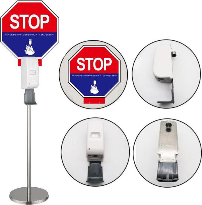 Actual product image cyoo Disinfectant Column Contactless with Sensor White 1000ml