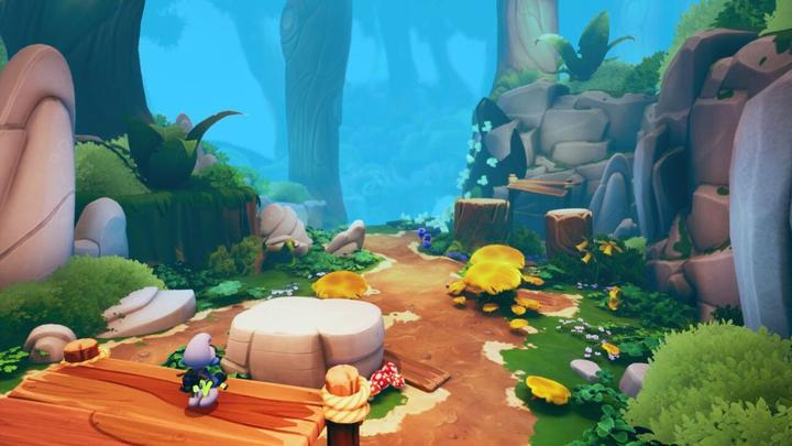 Actual product image Microids The Smurfs 2: The Prisoner of the Green Stone - Sony PlayStation 4 - Platform - PEGI 3 (PS4, EN)
