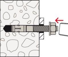 Produktbild Fischer 545683, Wall plug, Plasterboard, 44 mm, 4 mm, 5 mm, 10 pc(s) (100 Stk.)