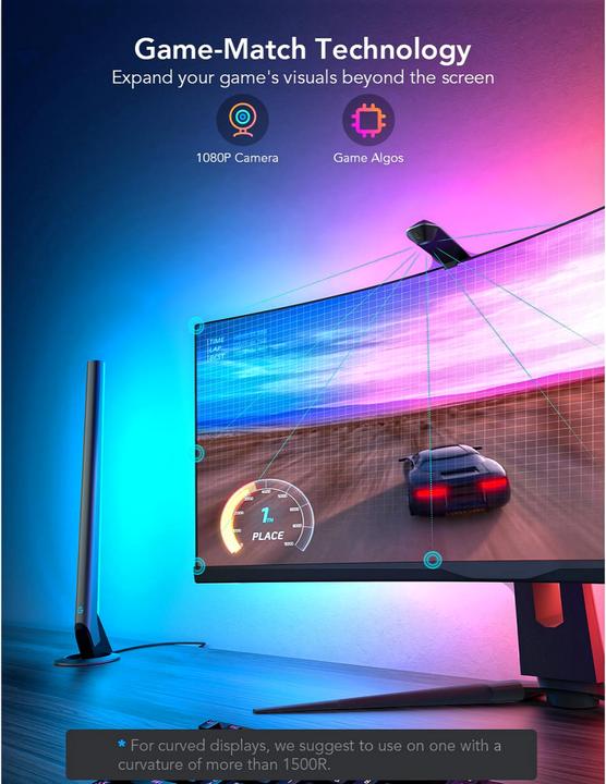 Actual product image Govee DreamView G1 Pro Gaming (300 lm)