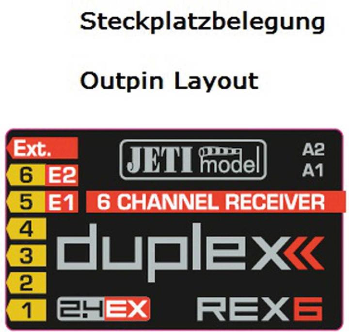 Image du produit Jeti Récepteur REX 6 duplex